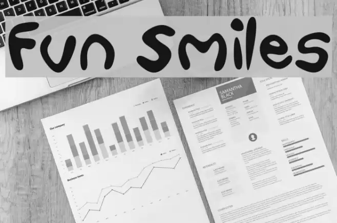 Fun Smiles Font examples