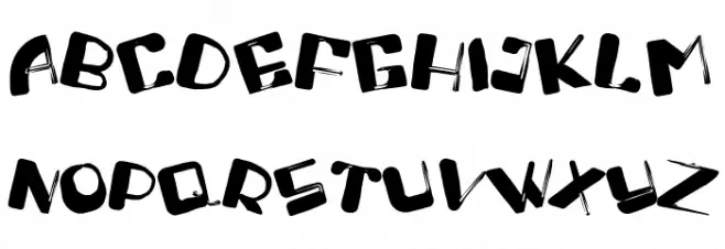 Fun Sweet Schriftart Groß