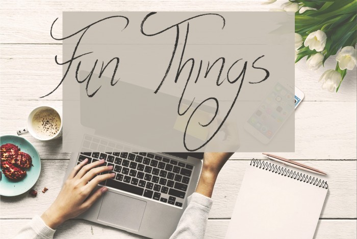 Fun Things Font examples