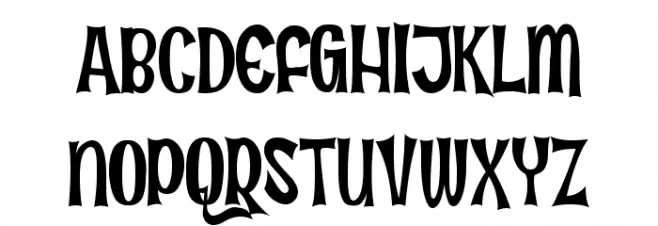 Fun in the Jungle Schriftart Groß
