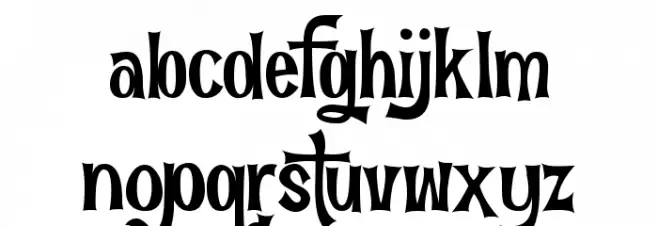 Fun in the Jungle Schriftart Kleinbuchstaben