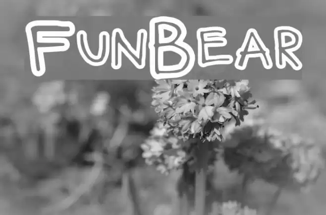 FunBear フォント examples