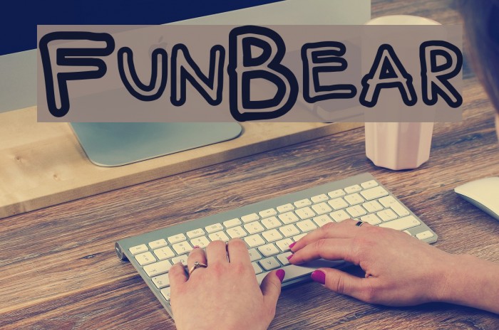 FunBear フォント examples