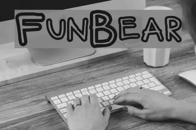 FunBear フォント examples