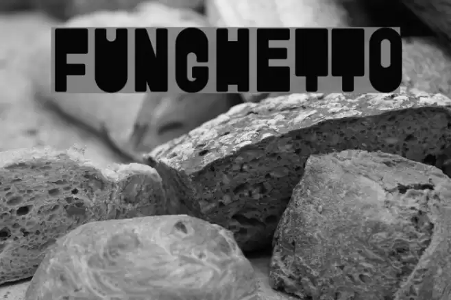 FunGhetto Font examples