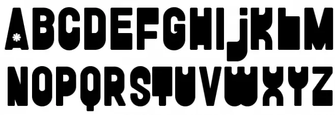 FunGhetto 字体 小写