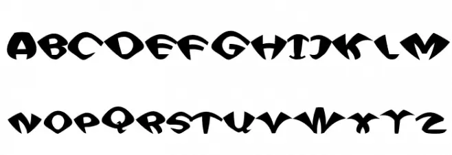 FunHaus Schriftart Groß