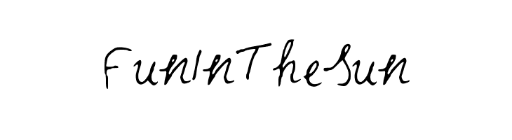 FunInTheSun Font