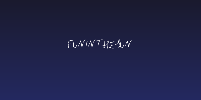 FunInTheSun Social Header