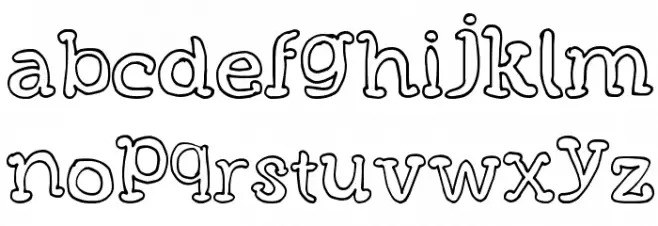 FunMeatsDT 字体 小写