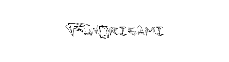 FunOrigami  フリーフォントのダウンロード