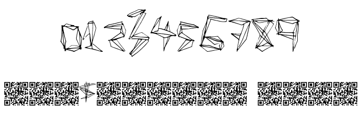 FunOrigami Font OTHER CHARS