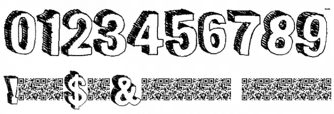 FunSized Font OTHER CHARS