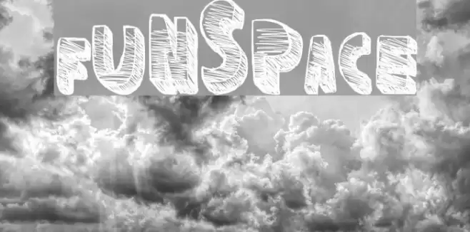 FunSpace Font examples