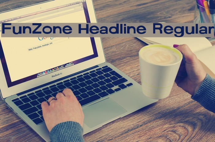 FunZone Headline Regular Font examples