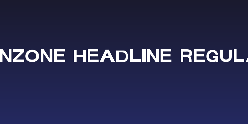 FunZone Headline Regular Social Header