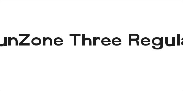 FunZone Three Regular Logo