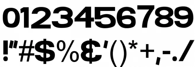 FunZone Two Alternates Regular Font OTHER CHARS