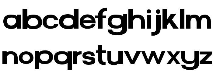 FunZone Two Alternates Regular Font LOWERCASE