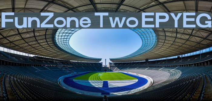 FunZone Two EPYEG Font examples
