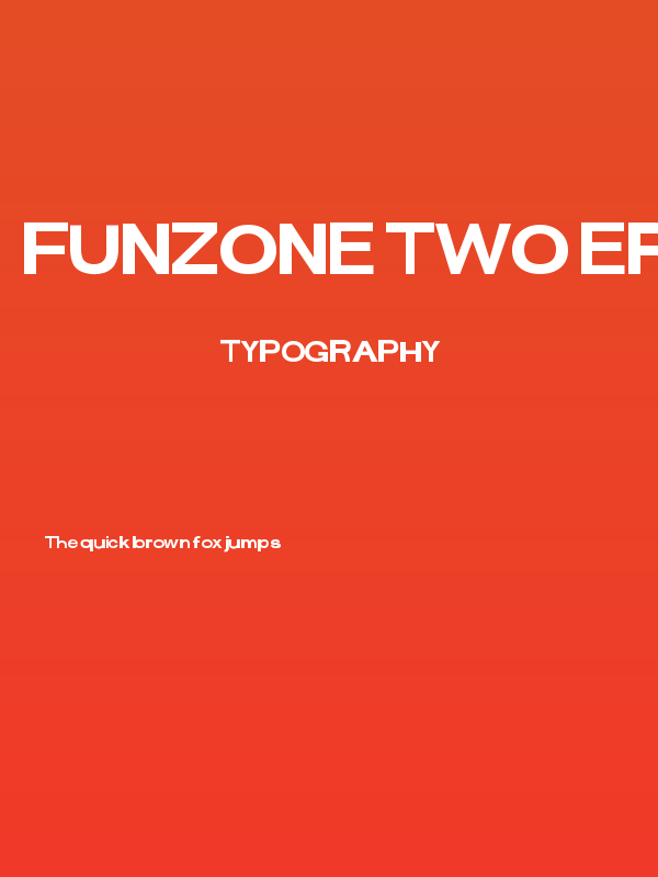 FunZone Two EPYEG Poster