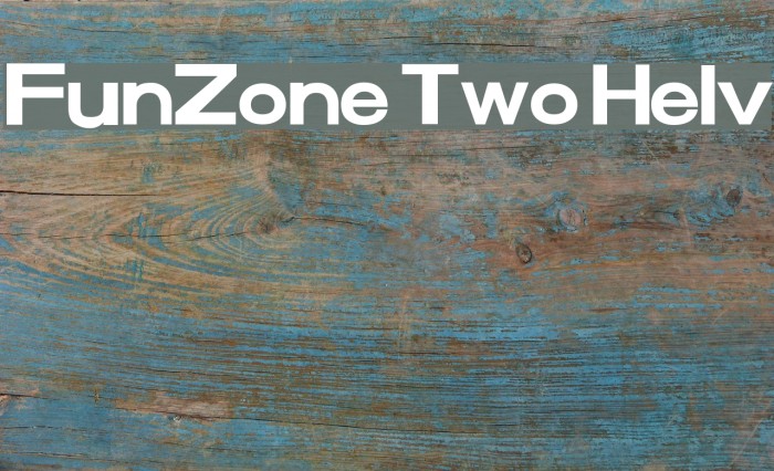 FunZone Two Helv Example 3