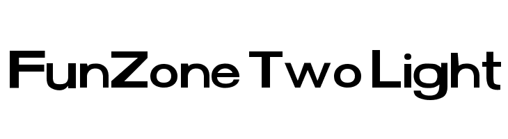 FunZone Two Light  Free Fonts Download