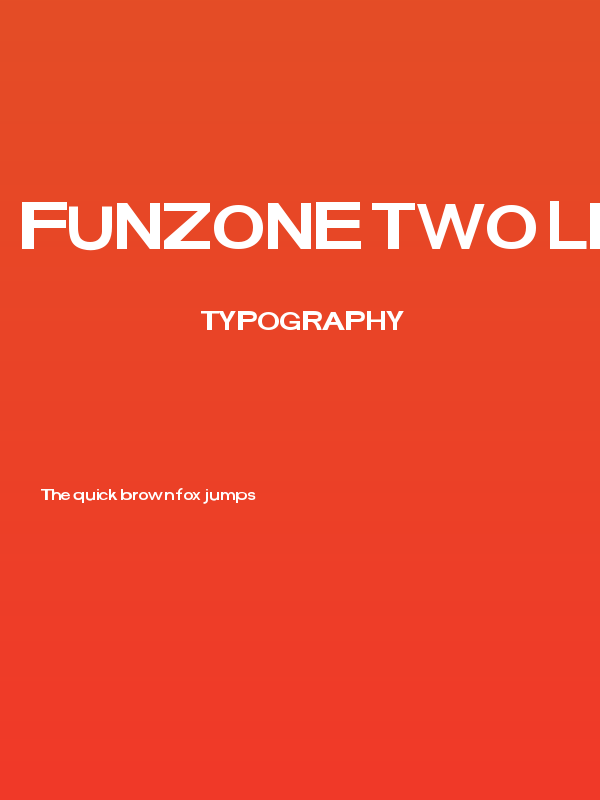 FunZone Two Light Poster