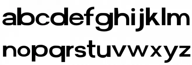 FunZone Two Light 字体 小写