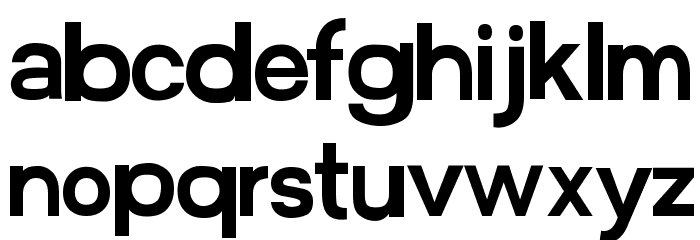 FunZone Two Pro Condensed Font LOWERCASE