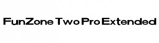 FunZone Two Pro Extended  नि: शुल्क फ़ॉन्ट्स डाउनलोड