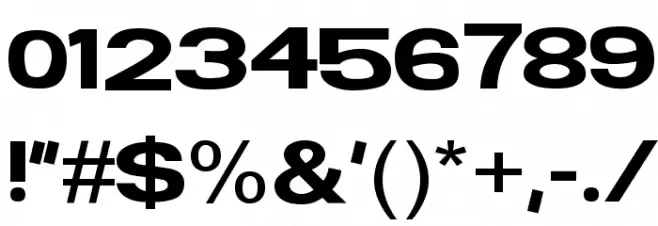 FunZone Two Pro Extended Font OTHER CHARS