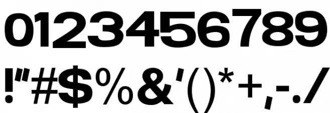 FunZone Two Pro Regular Font OTHER CHARS