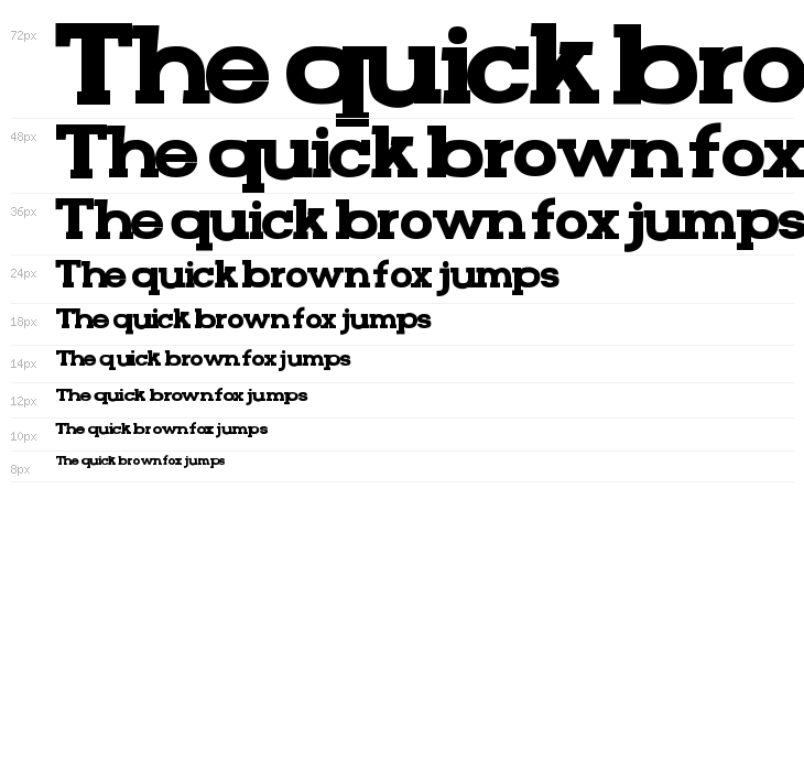 FunZone Two Serif Bold Waterfall