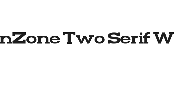FunZone Two Serif Wide Logo