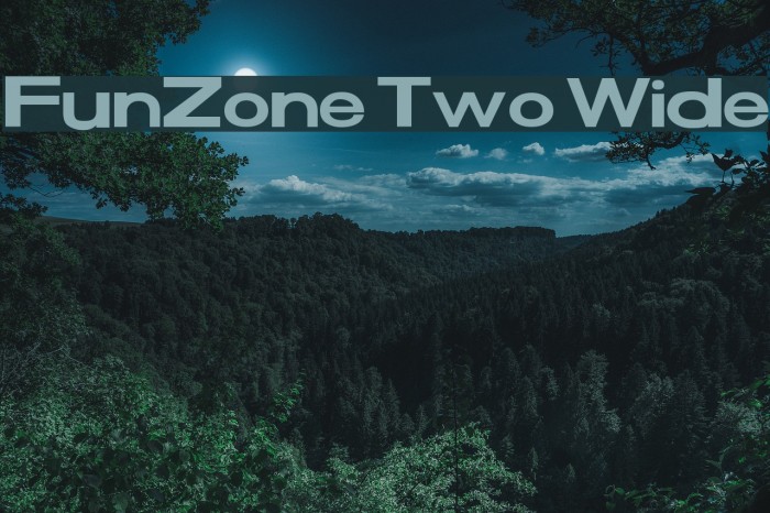 FunZone Two Wide Example 1