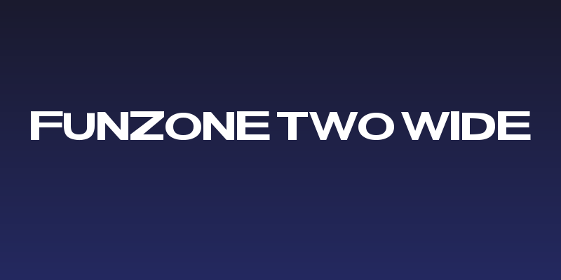 FunZone Two Wide Social Header