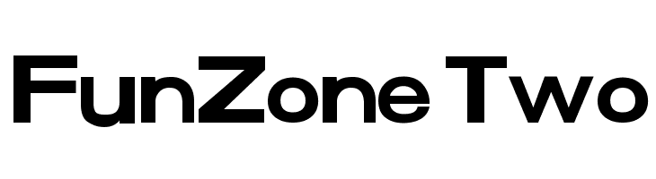 FunZone Two  नि: शुल्क फ़ॉन्ट्स डाउनलोड