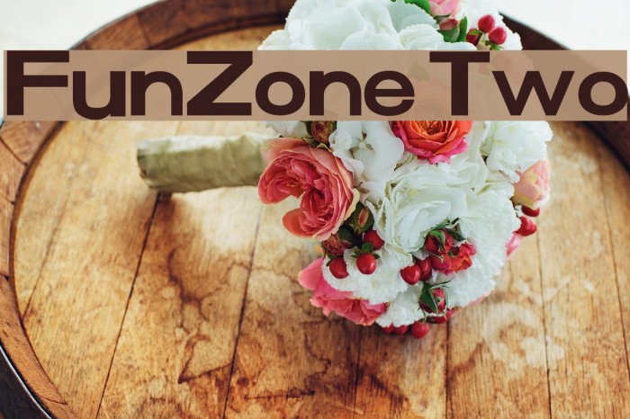 FunZone Two Font examples