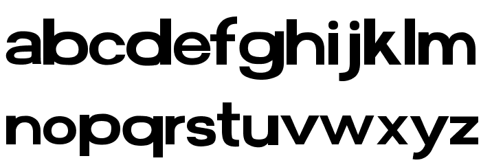 FunZone Two Font LOWERCASE