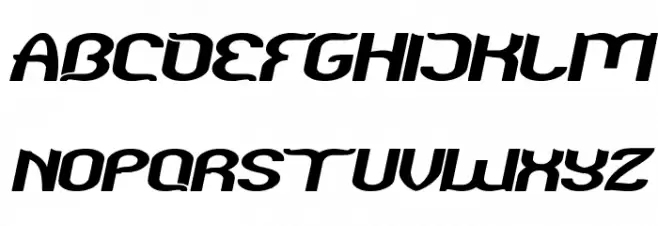 Funatic Bold Italic خط أحرف كبيرة