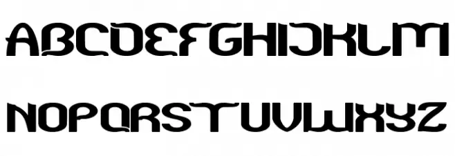Funatic Bold Schriftart Groß