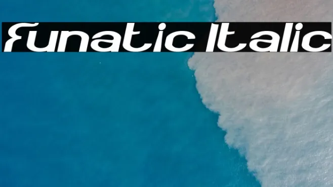 Funatic Italic Example 3