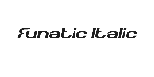 Funatic Italic Logo