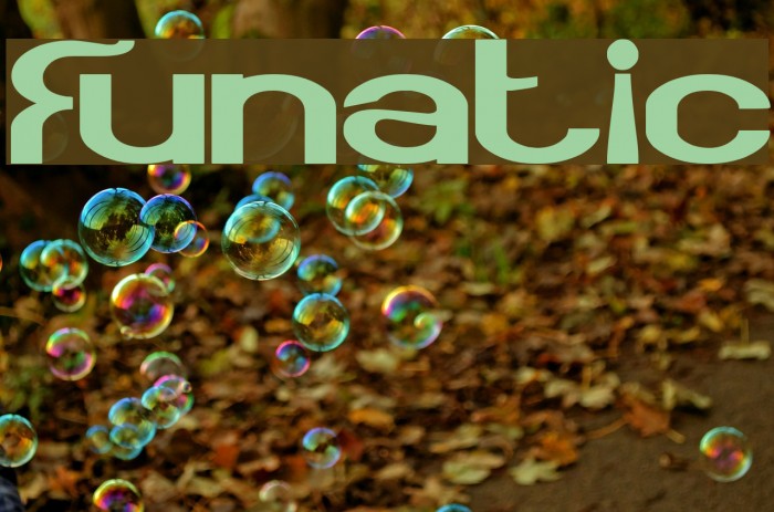 Funatic Font examples