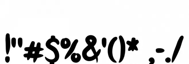 Funbox - Personal Use Only Font OTHER CHARS