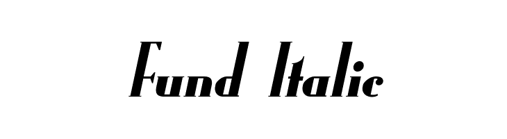 Fund Italic  لخطوط تنزيل