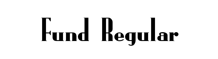 Fund Regular  لخطوط تنزيل