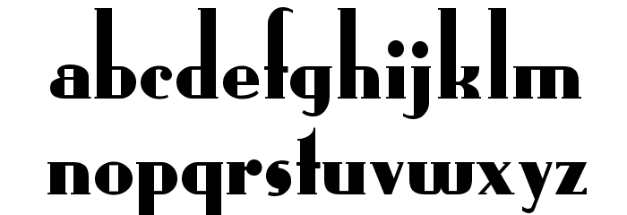Fund Regular Font LOWERCASE