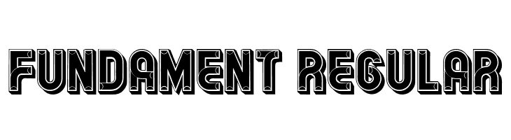 Fundament Regular  नि: शुल्क फ़ॉन्ट्स डाउनलोड